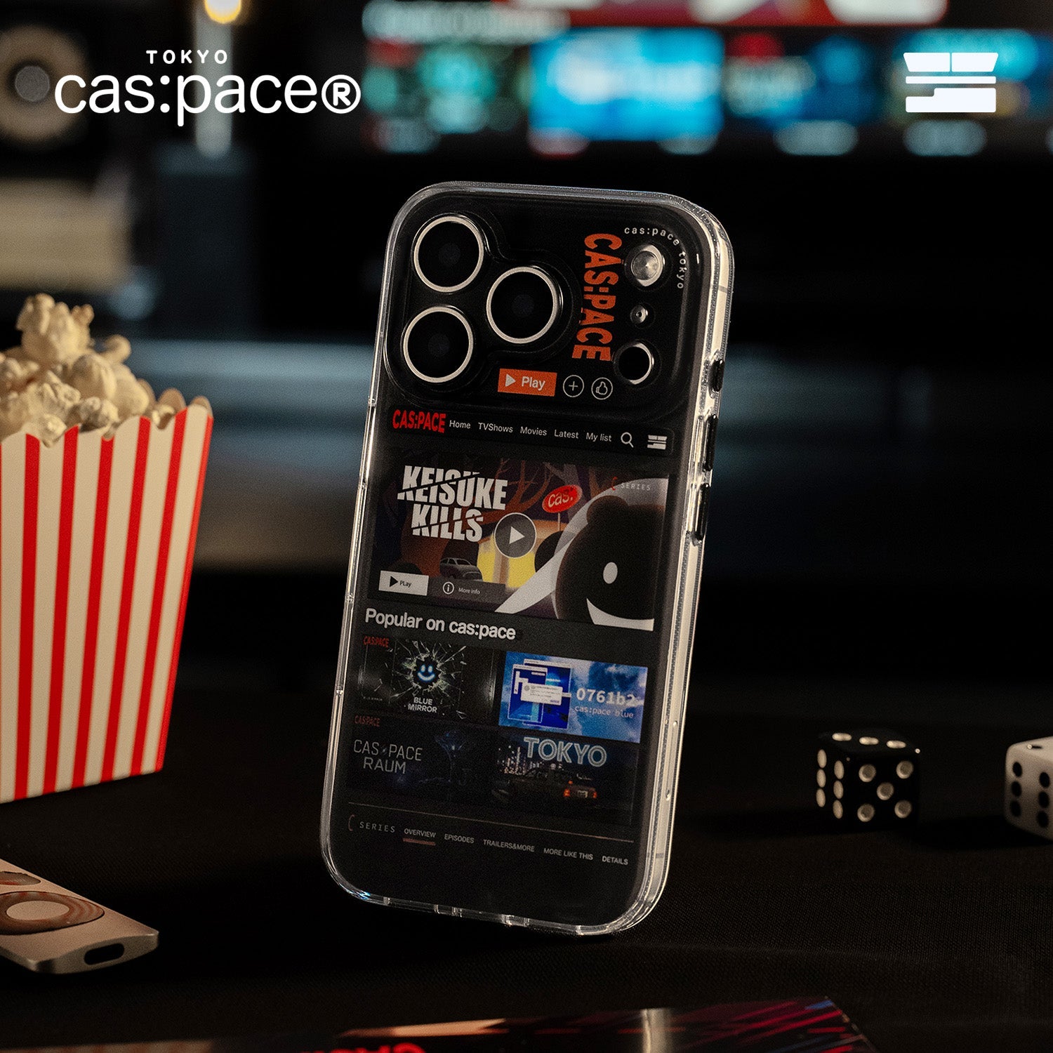 cas:pace 25A/W 「cas:paceストリーミング」携帯ケース - cas:pace 殼空間